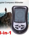 8-in-1 hand-held electronic altimeter Mountaineering portable fishing barometer compass altimeter - Image 4