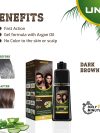Hair Color Shampoo Dark Brown & Natural Black No to Skin , 200ml - Image 3