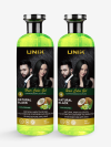 Unik Professional Hair Color Gel x2 250ml Black or Dark Brown, No Color to Skin Haircare Hair Dye - Image 5