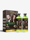 Unik Professional Hair Color Gel x2 250ml Black or Dark Brown, No Color to Skin Haircare Hair Dye - Image 2