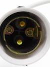 ESSENTIALS 6" PENDANT SET LIGHT FITTING B22 WHITE 3 1/2" - Image 3