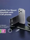 High Magnetic Suction Cup Mobile Phone Holder for Car Navigation with Vacuum Pumping Suction Cup, Stable and Durable - Image 3
