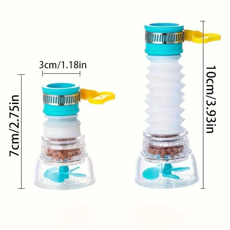 Faucet Water Filter Extender with Purifier – Jug-Shaped, No Electricity Needed | Clean Water for Hands & Drinking - Image 3