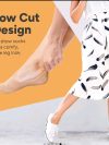 Ladies Invisible Trainer Socks – 8-Pack No-Show Ankle Socks in Grey | Everyday & Gym Wear by The Essentials Wardrob - Image 4