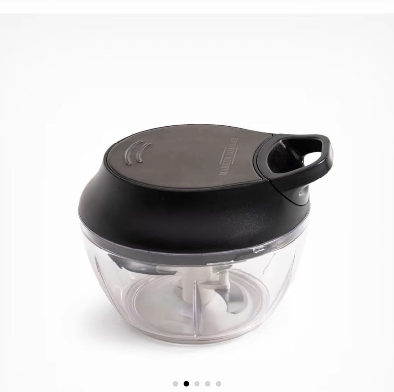Hand PULL lid CHOPPER Bowl Fruit Utensils Kitchen chopper salads quick Plastic Plastic Lid Equipment - Image 3
