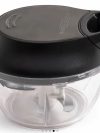 Hand PULL lid CHOPPER Bowl Fruit Utensils Kitchen chopper salads quick Plastic Plastic Lid Equipment - Image 4