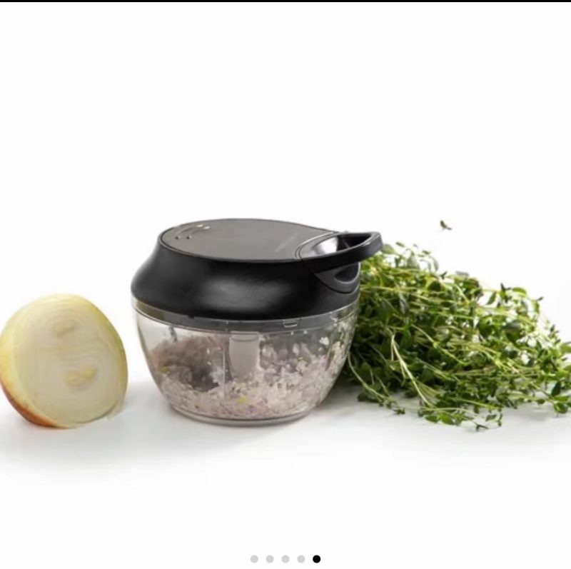 Hand PULL lid CHOPPER Bowl Fruit Utensils Kitchen chopper salads quick Plastic Plastic Lid Equipment - Image 2