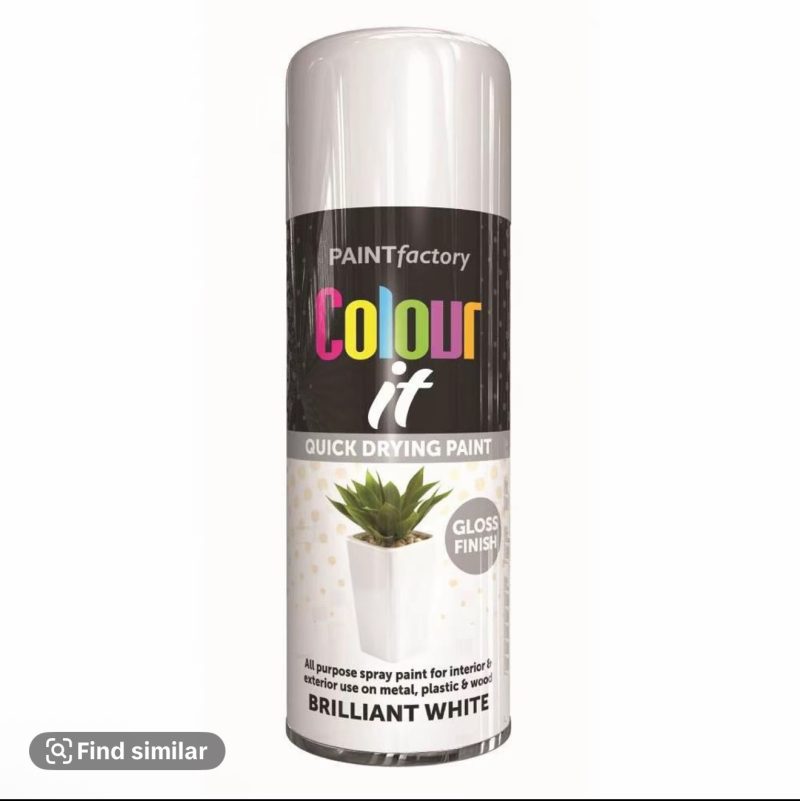 All-Purpose Aerosol Spray Paint Matt Gloss Satin Metal Wood Plastic Wood Gloss