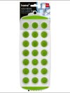 Home Plus Easy Release Ice Cube Tray Flexible Silicone Base Round Holes Green - Image 2