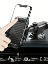Sturdy Suction Car Phone Mount - Rotatable, Dashboard & Air Vent Compatible for All Vehicles - Image 4