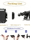 Sturdy Suction Car Phone Mount - Rotatable, Dashboard & Air Vent Compatible for All Vehicles - Image 8