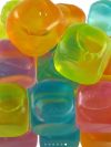 Reusable Ice Cubes, 2.5cm Plastic Squares for Drinks, Whiskey, Wine or Beer, Keep Your Drink Cold Longer, Re-freezable, Washable, Assorted Colour Utensils Set - Image 2