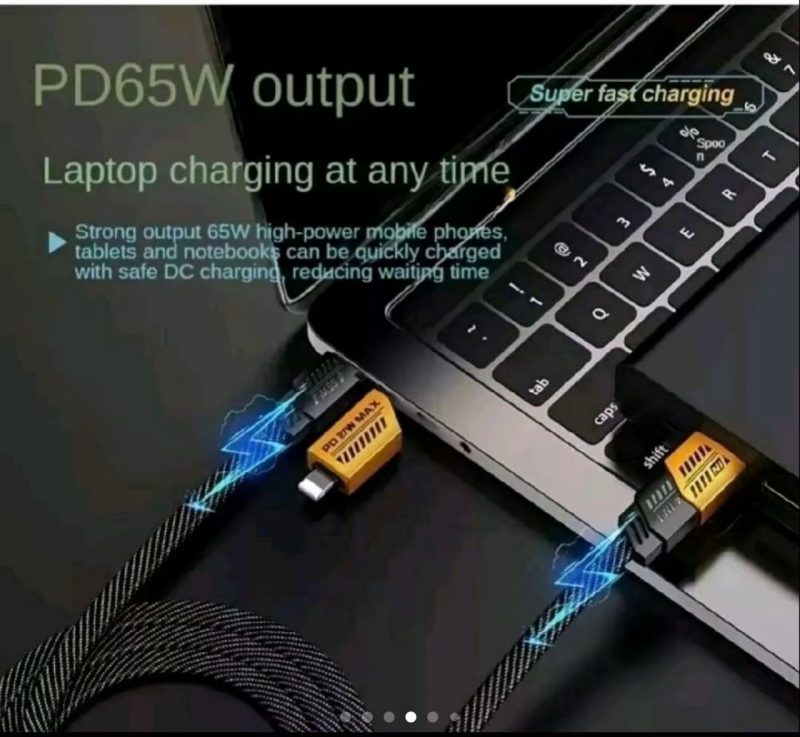 4-in-1 Multi USB Charging Cable – 1M Fast PD Charger Cord for Devices - Image 3