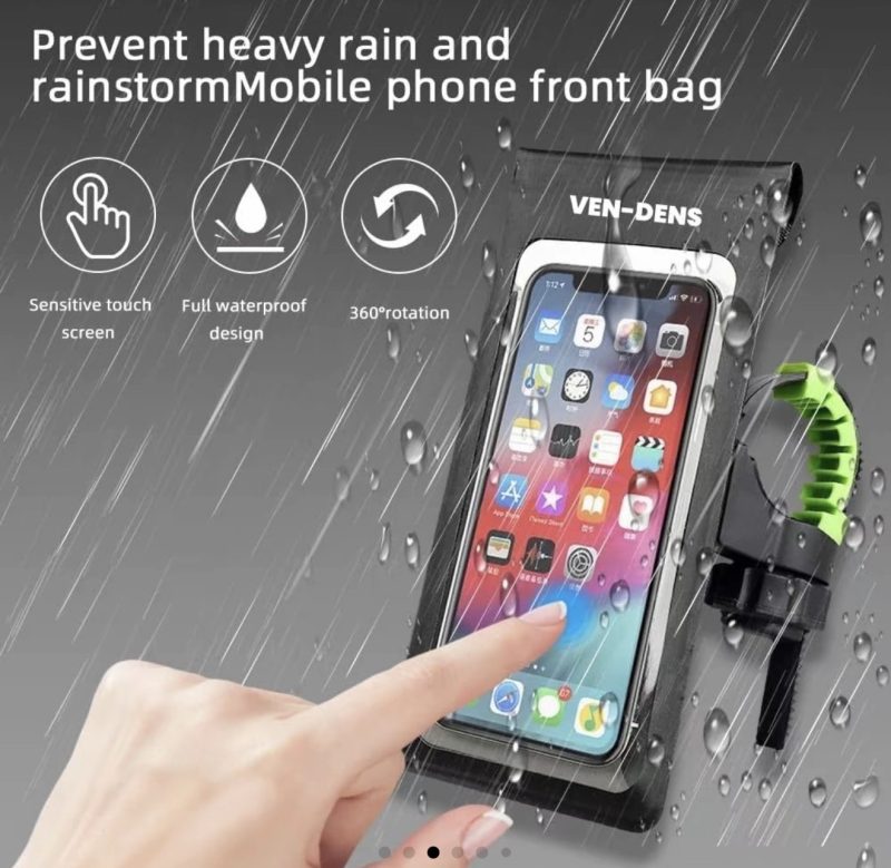 Bicycle 360 Waterproof Phone Case Holder For All Mobile Phones - Image 9