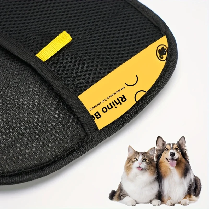 🐾 Hair Removal Grooming Gloves – Stylish & Efficient Pet Care for Cats & Dogs! ✨ - Image 2