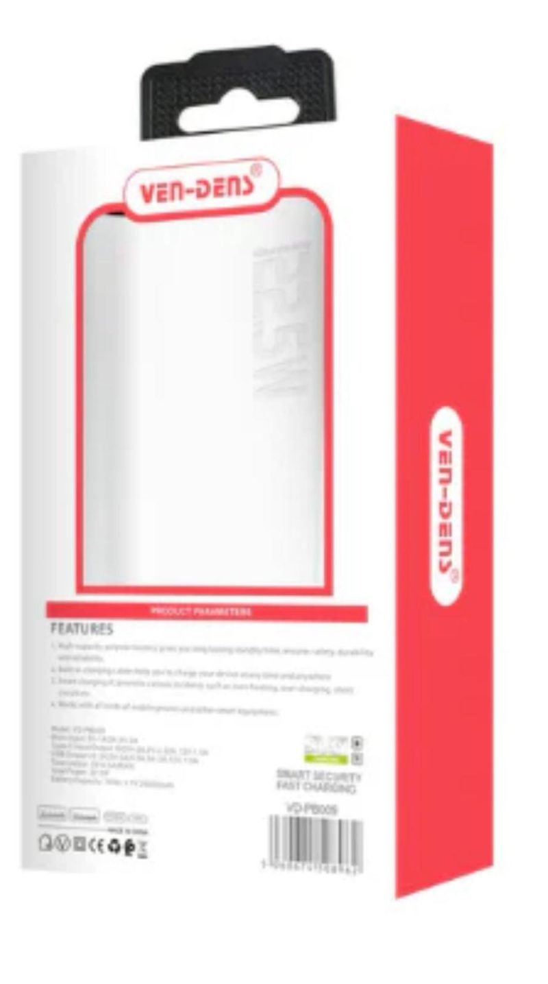 Ven-Dens Multi-Port Charger Power Bank 20000mAH Fast Charging - Image 3