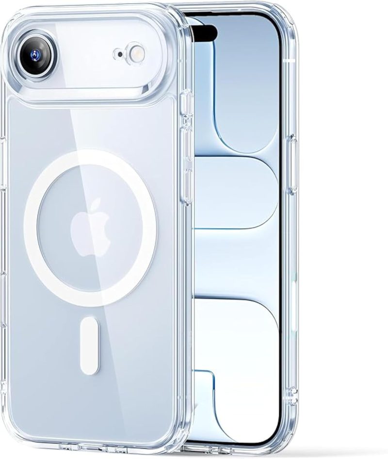 Magnetic Transparent Case for iPhone 17 / 17 Air / 17 Pro / 17 Pro Max – Slim Fit, Shockproof & Wireless Charging Compatible - Image 3