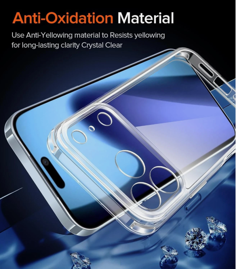 Transparent Clear Case Cover for 17 | 17 Air | 17 Pro | 17 Pro Max – Shockproof, Slim & Scratch-Resistant - Image 7