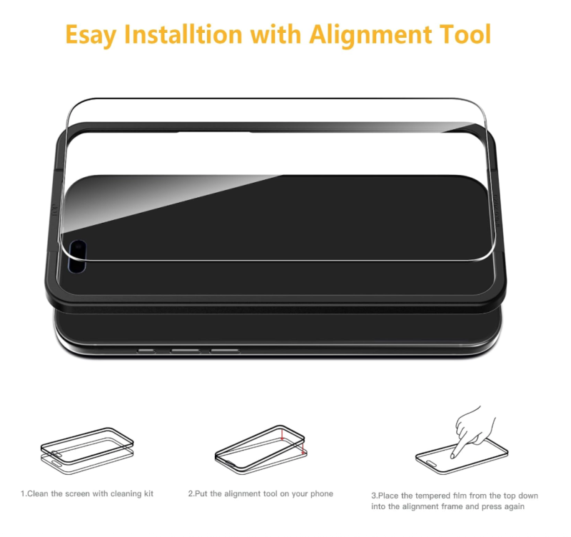 Tempered Glass Screen Protector for 17 | 17 Air | 17 Pro | 17 Pro Max – 9H Hardness, HD Clear, Anti-Scratch & Bubble-Free - Image 6