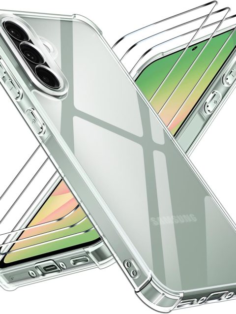 Crystal Clear Transparent Case for Samsung A Series – Slim, Shockproof & Stylish Protection