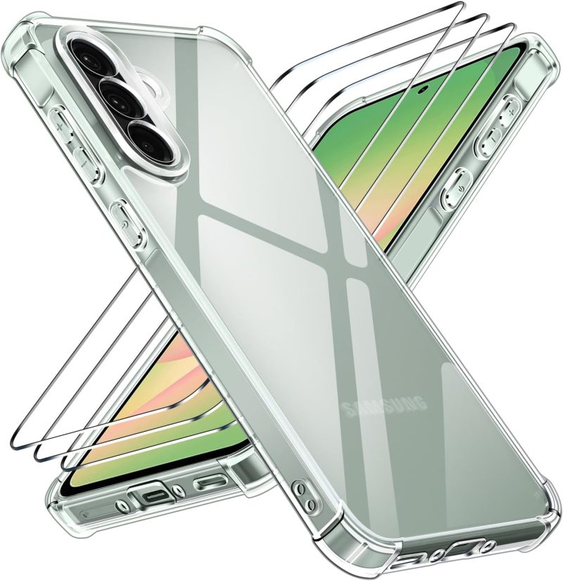Crystal Clear Transparent Case for Samsung A Series – Slim, Shockproof & Stylish Protection