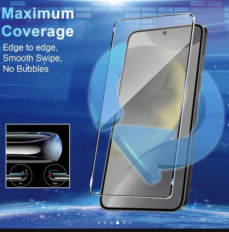 Samsung Galaxy S21–S25 Series Tempered Glass Screen Protector | Ultra Clear & 9H Hardness - Image 2