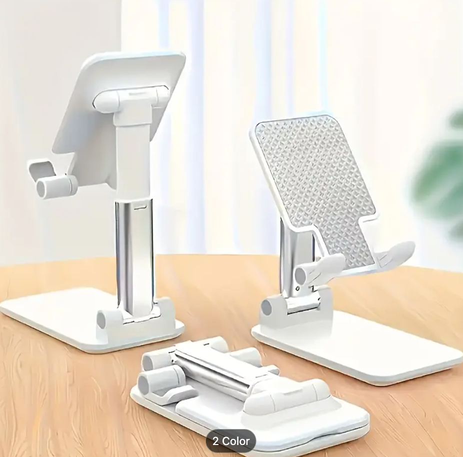 Adjustable Compact Phone & Tablet Stand – Ergonomic Foldable Multi-Angle Holder - Image 2