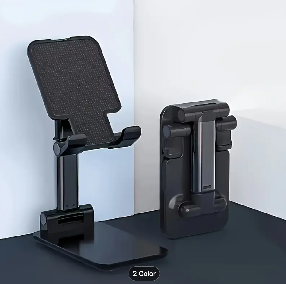 Adjustable Compact Phone & Tablet Stand – Ergonomic Foldable Multi-Angle Holder - Image 5