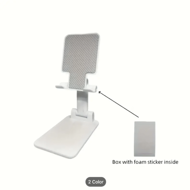 Adjustable Compact Phone & Tablet Stand – Ergonomic Foldable Multi-Angle Holder - Image 4
