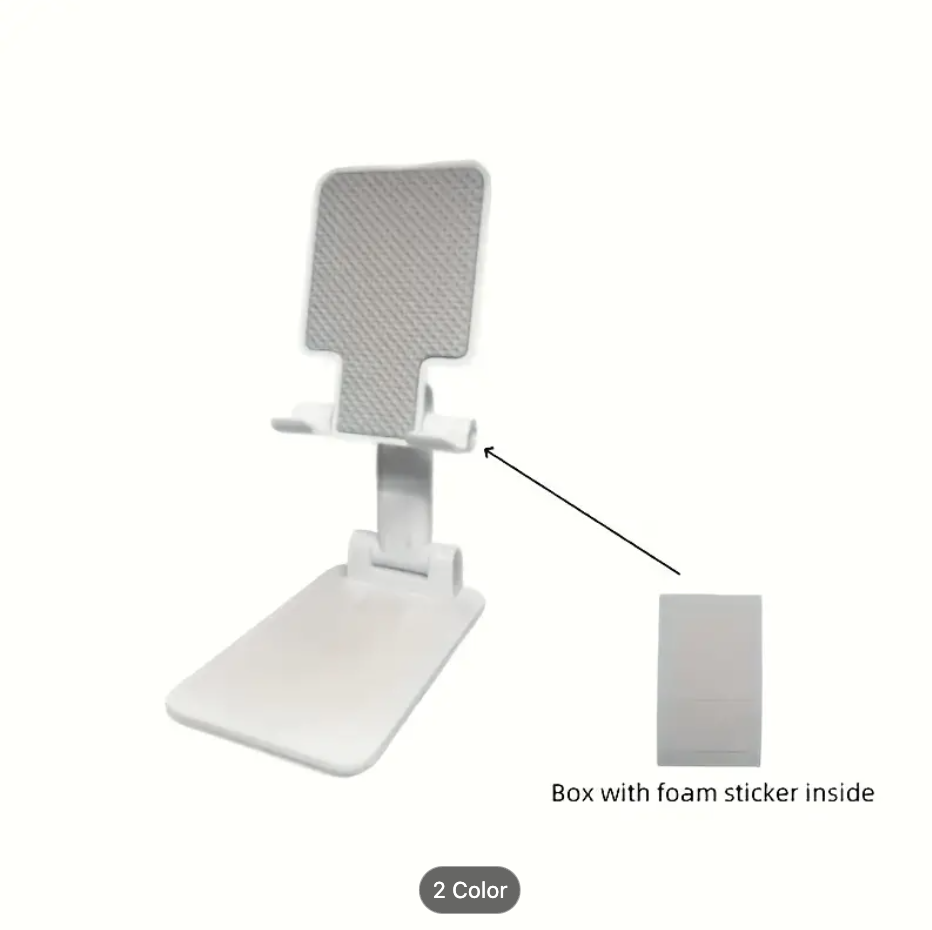 Adjustable Compact Phone & Tablet Stand – Ergonomic Foldable Multi-Angle Holder - Image 4