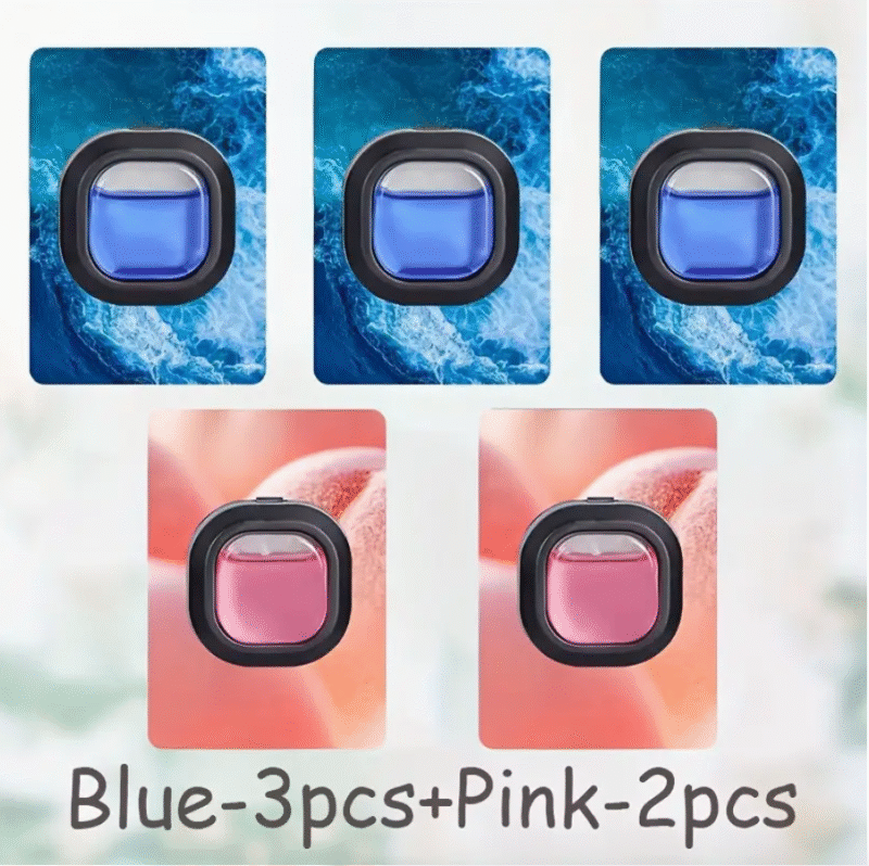 5PCS Car Air Conditioning Vent Air Fresheners – Long-Lasting Fragrance | Decorative Air Fresheners for Vehicle & Home Use | Portable Scent Diffusion Inserts (0.14 Oz Each)