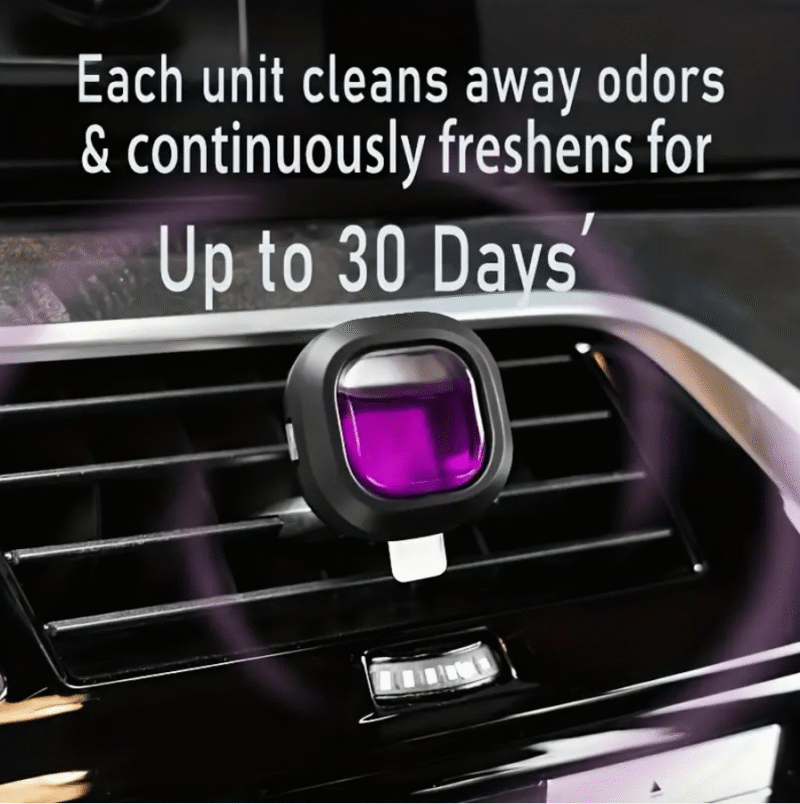 5PCS Car Air Conditioning Vent Air Fresheners – Long-Lasting Fragrance | Decorative Air Fresheners for Vehicle & Home Use | Portable Scent Diffusion Inserts (0.14 Oz Each) - Image 4