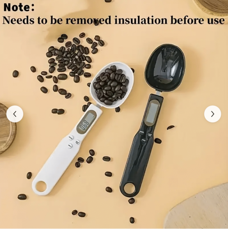 Digital Kitchen Scale Spoon with LCD Display (0.1g–500g) – High-Precision Portable Measuring Spoon for Cooking, Baking & Portion Control