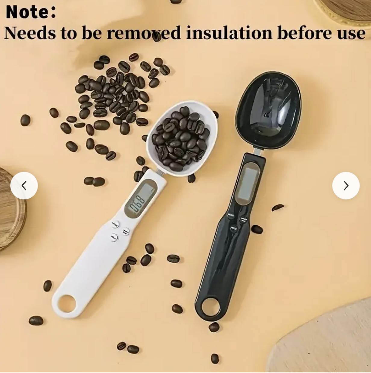 Digital Kitchen Scale Spoon with LCD Display (0.1gā500g) ā High-Precision Portable Measuring Spoon for Cooking, Baking & Portion Control