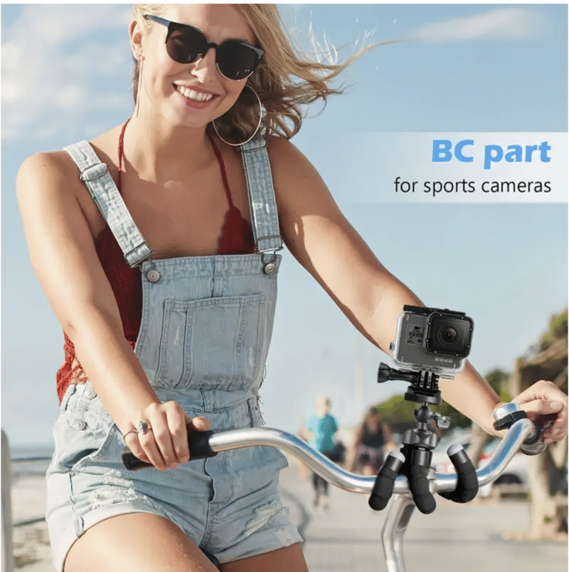 Tripod Stand Universal Mobile Phone & Camera – Foldable, Adjustable, Durable, Desktop & Travel Mount - Image 5