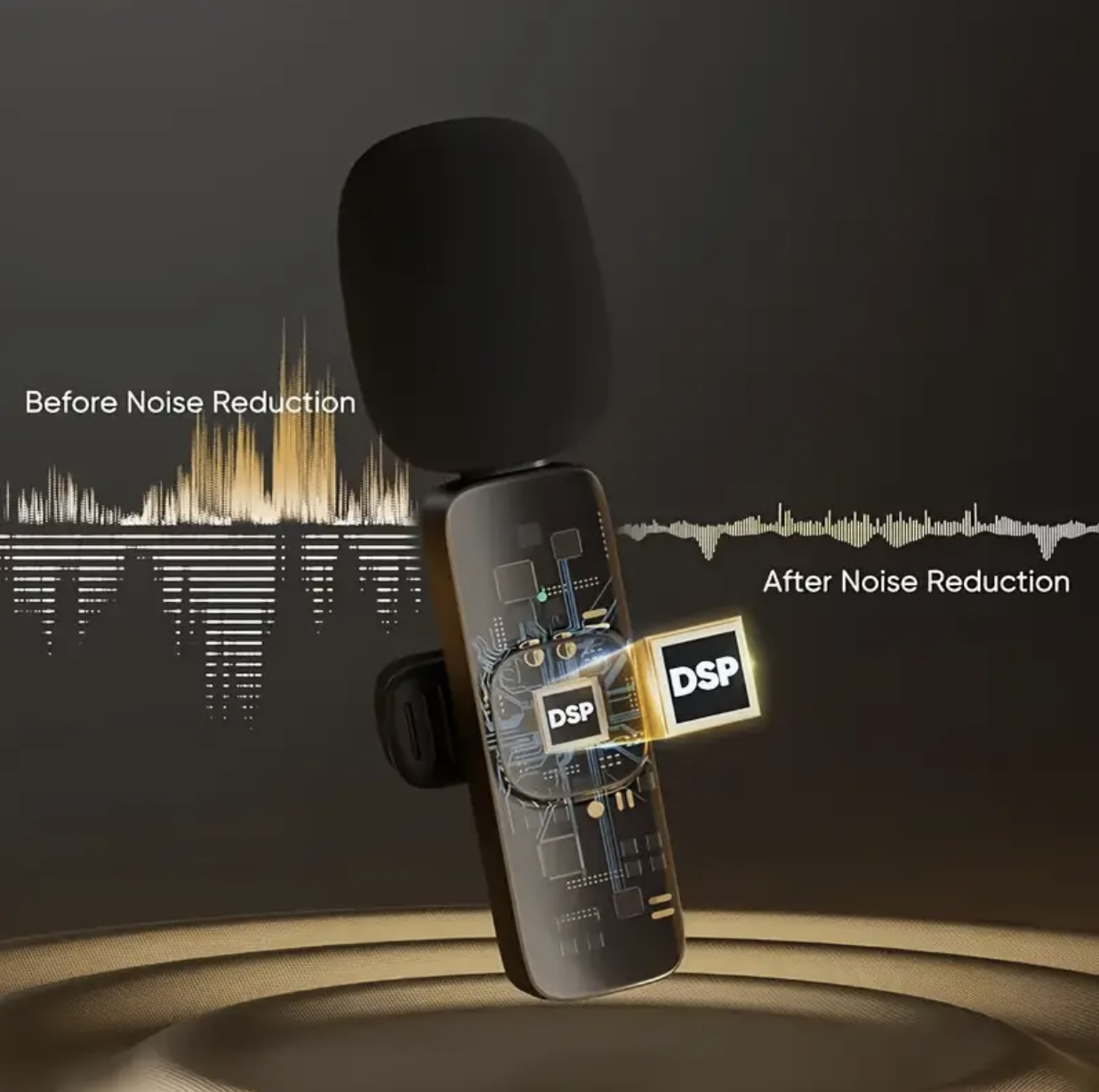 Wireless Microphone – USB-C Clip-On Mic for Smartphones & Laptops, Ideal for Vlogs, Live Streaming, Interviews & Content Creation - Image 5