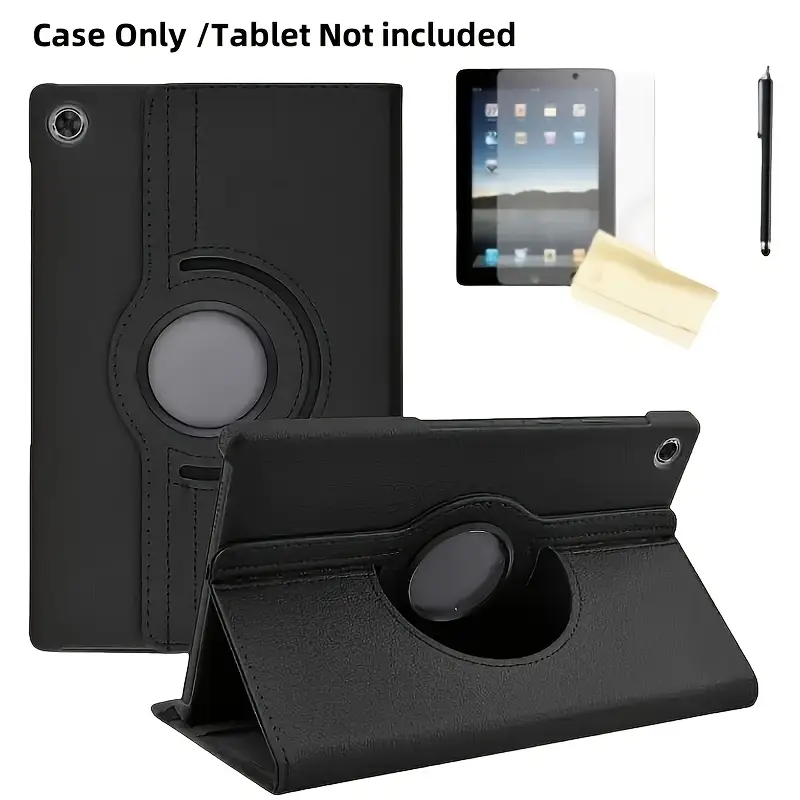 360° Leather Rotating Stand Case for Samsung Galaxy Tab A9+ (A9 Plus) 11" (2023/2024 Model)