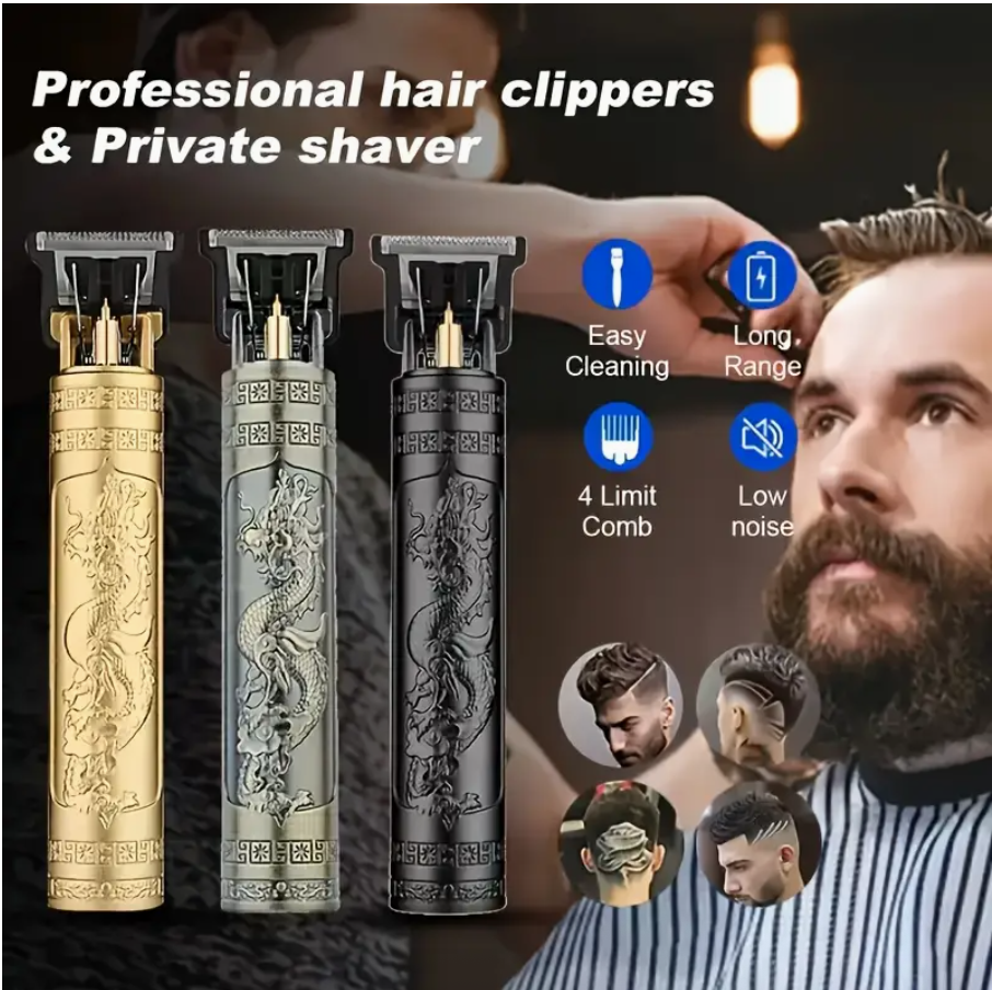 Professional Men’s Electric Hair Clipper Set – Precision Grooming Made Easy - Image 4