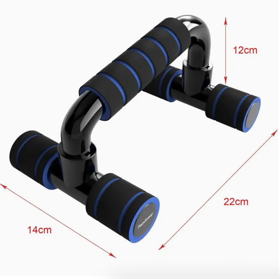 Pushup Bars Stands Handles Set for Men & Women – Cushioned Foam Grip Push Up Bars - Image 2