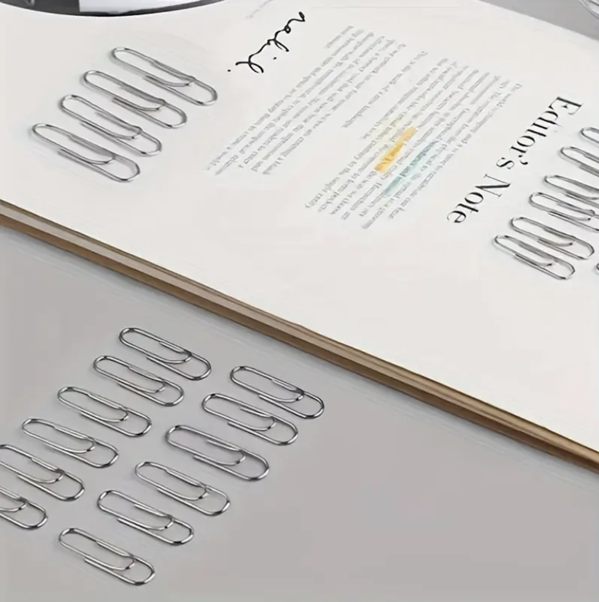 200PCS Large Heavy-Duty Metal Paper Clips – Durable Gray Bookmark & Binder Clips for Office, Home, School & University | Bulk Pack for Teachers, Students, Stationery & Document Organization - Image 4