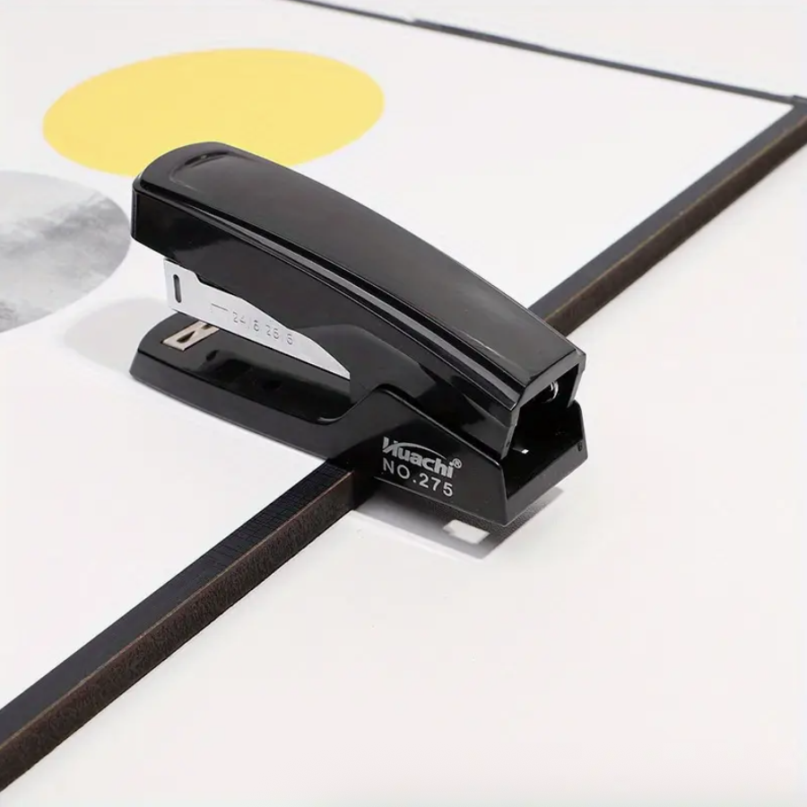 1pc Stapler – Model No. 275 (Black) with 10 Boxes of Staples Included | Portable, Labor-Saving Office & Home Stapler - Image 5