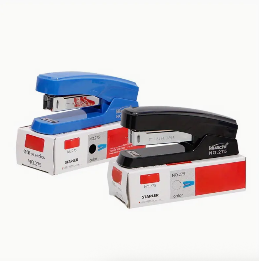 1pc Stapler – Model No. 275 (Black) with 10 Boxes of Staples Included | Portable, Labor-Saving Office & Home Stapler - Image 4