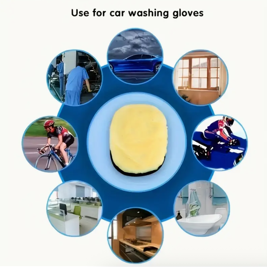 Soft Microfiber Car Cleaning Glove with Plush Lining – Ultra-Gentle Mitt for Dust Removal, Wiping & Polishing | Essential Car Maintenance Accessory - Image 5