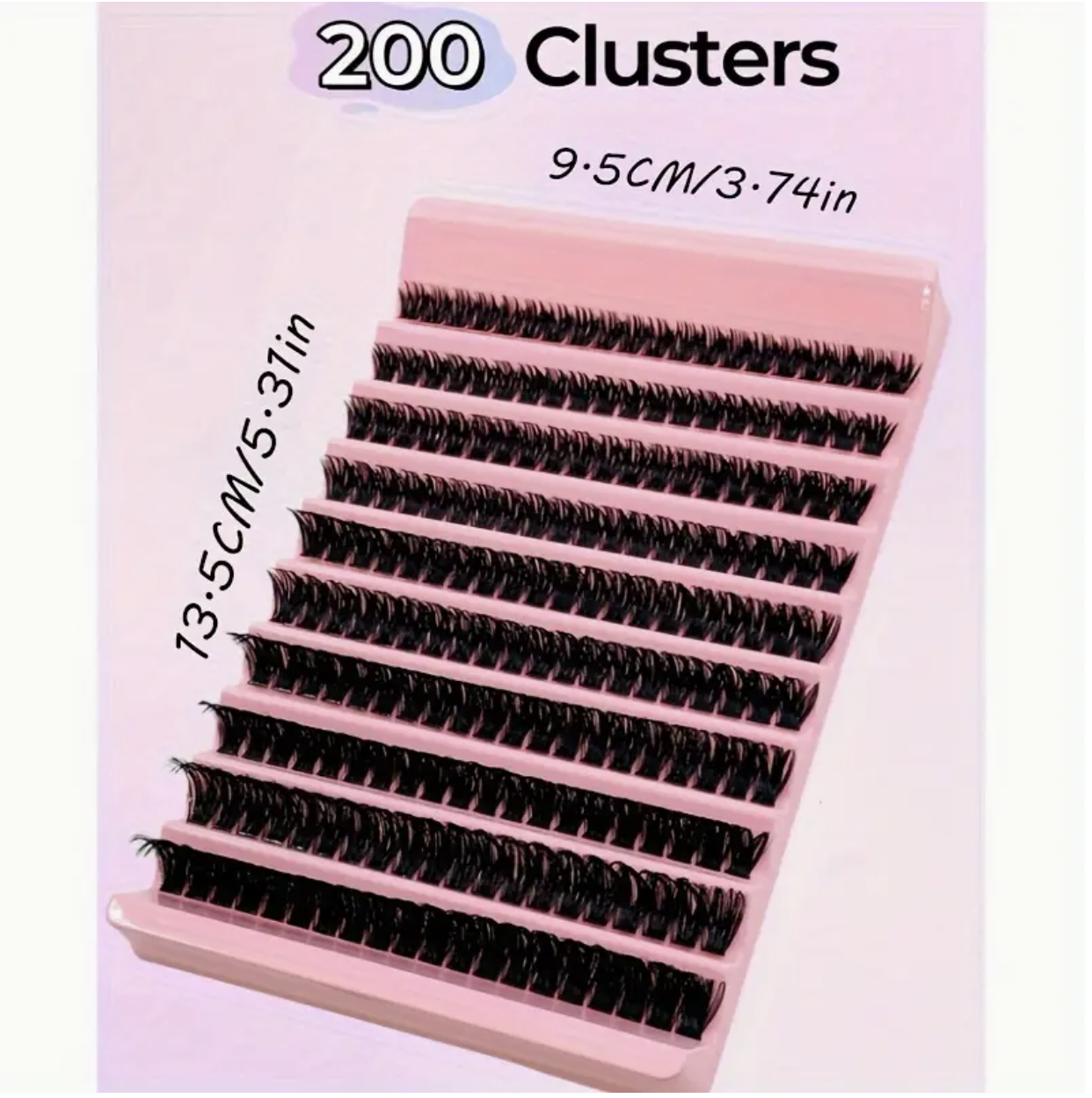 Individual Eyelash Clusters – D Curl 8–16mm | Wide Stem | 30D | DIY Lash Extension Kit | Natural Look & Extra Thick | Reusable Cluster Lashes for Home Use, Travel & Events - Image 4