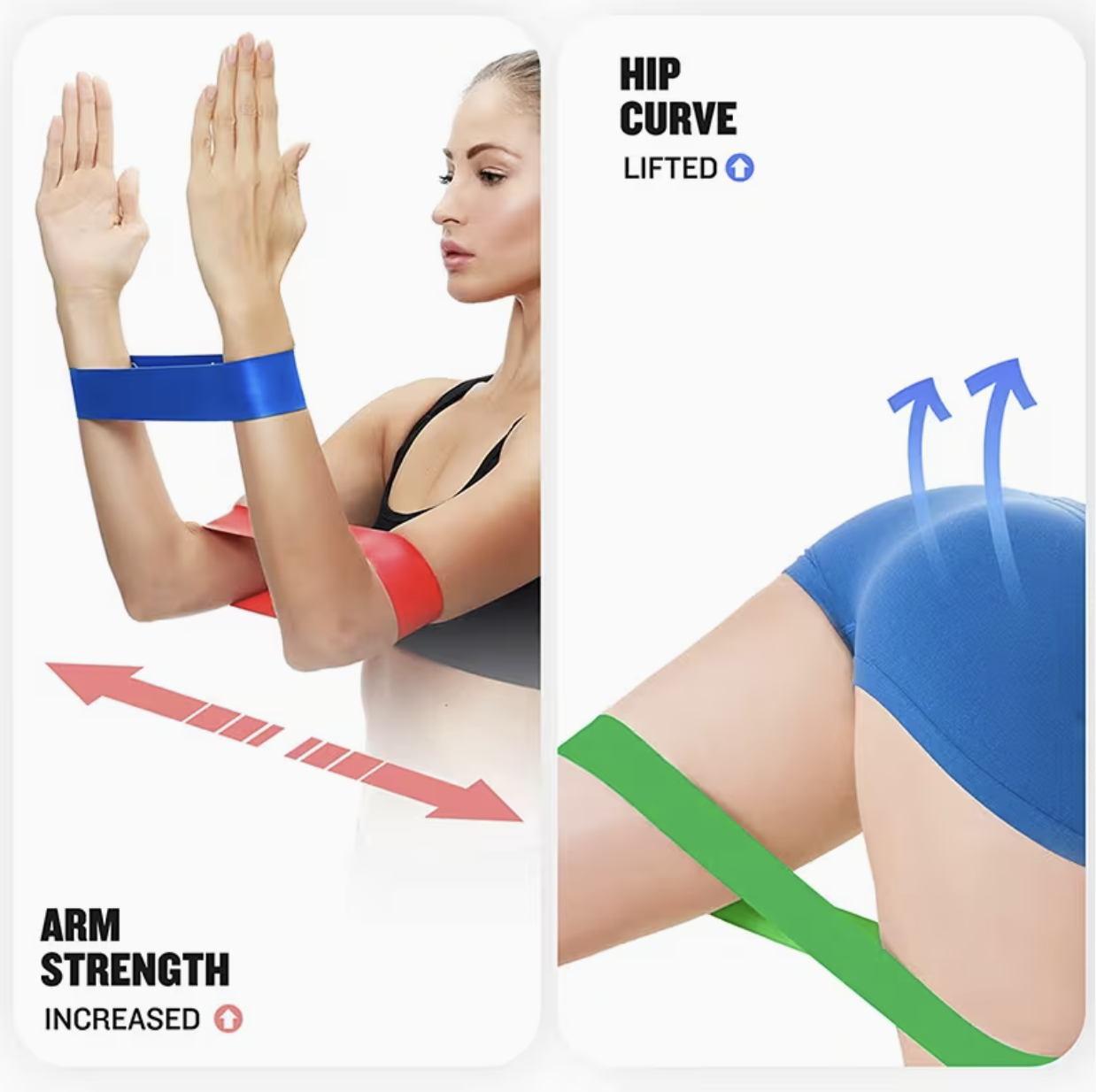 Yoga Resistance Rubber Band – Level 5 Fitness Band for Strength, Pilates & Full-Body Training