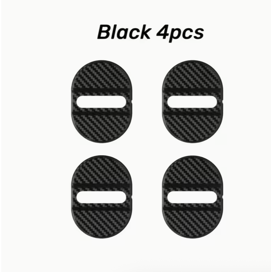 4-Pack Car Door Lock Cover Protectors – Anti-Rust Plastic Pads, Shock-Absorbing Door Entry Guards for Vehicle Protection - Image 3
