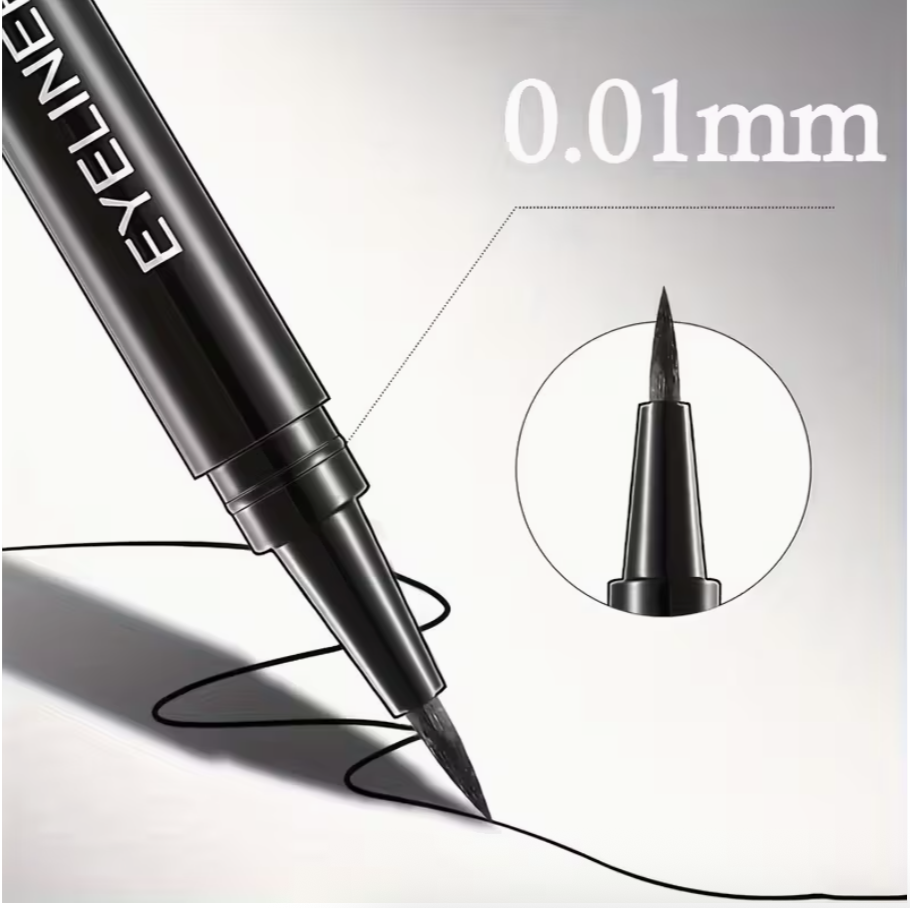 3PCS Black Liquid Eyeliner Pens – Quick Dry, Waterproof & Smudge-Proof - Image 4