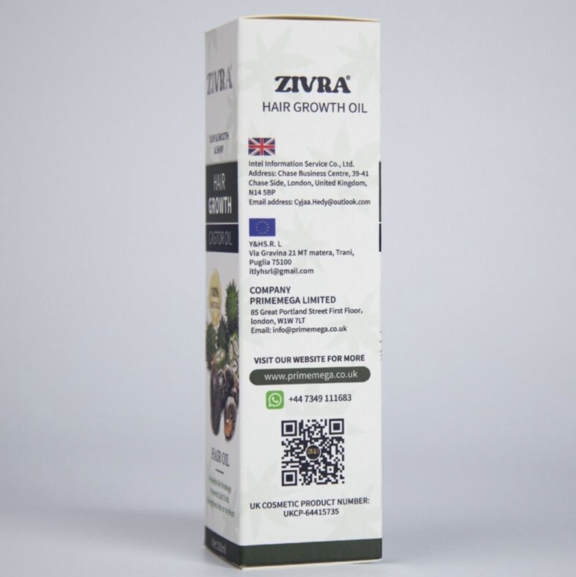Pure \& Natural *ZIVRA* Hair Growth Oil With Castor Oil for Healthy Shiny Hair - Image 4