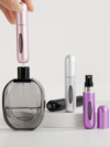 1-Pack 5ml Perfume Refill Bottle with Spray, Portable Travel Refill Container, Empty Perfume Bottle