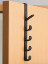 1 pc Hook Door Hook Back Bag Organizer  | Multi-Purpose Household & Bathroom Storage Hooks
